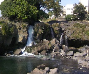 鮎壺の滝の写真