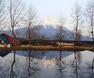 ふもとっぱらからの富士山写真