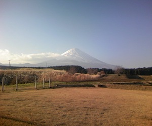 御殿場市板妻周辺からの富士山写真